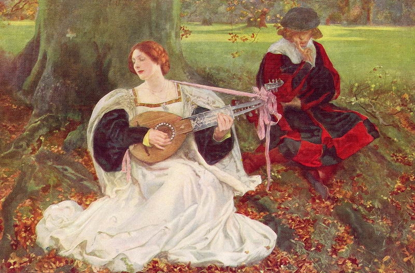 Fair Is My Love by Edwin Austin Abbey, 1900